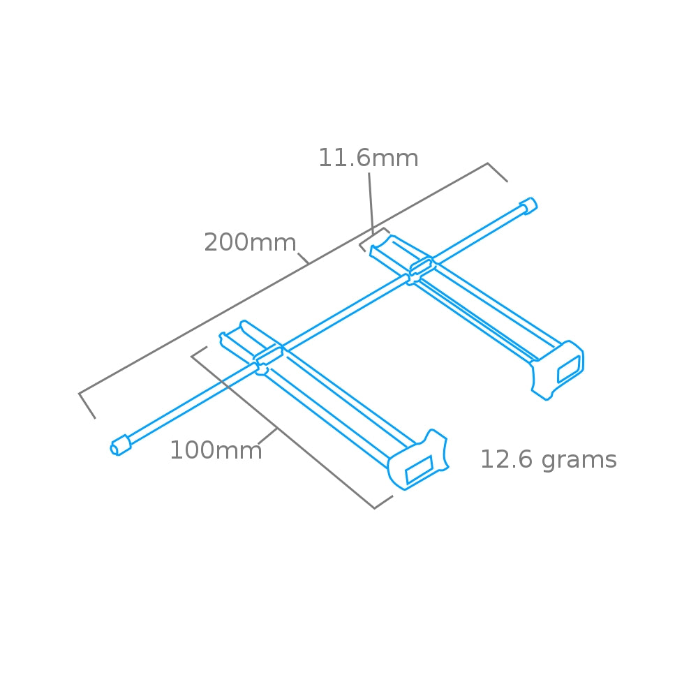 Modelcraft PCL8720 Large Berna Multi-Clamp (200mm) – immagine 2