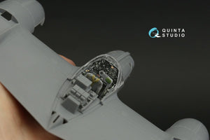 Quinta Studio QD48327 P-38J 3D-Printed &amp;amp; coloured Interior on decal paper (Tamiya) 1/48 – immagine 8