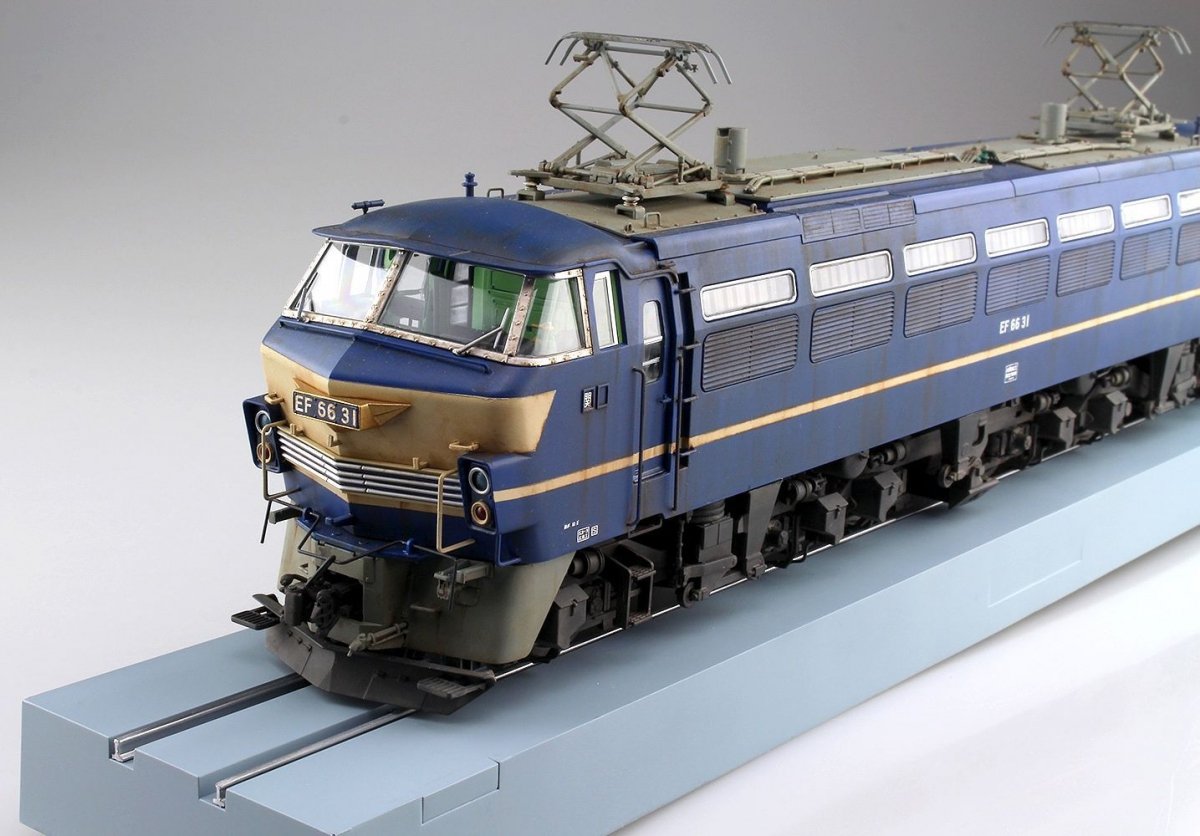 Locomotive électrique Aoshima 05407 EF66, modèle récent, échelle 1/45 – image 3