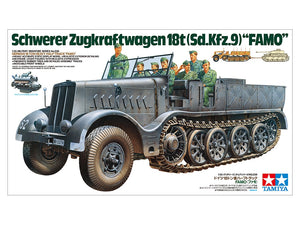 Tamiya 35239 German 18-Ton Heavy Half-Track FAMO 1/35 – immagine 2