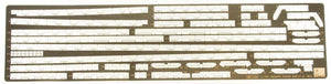 Hasegawa QG15 (72115) Cuirassé IJN NAGATO - Set de pièces de base A 1/350