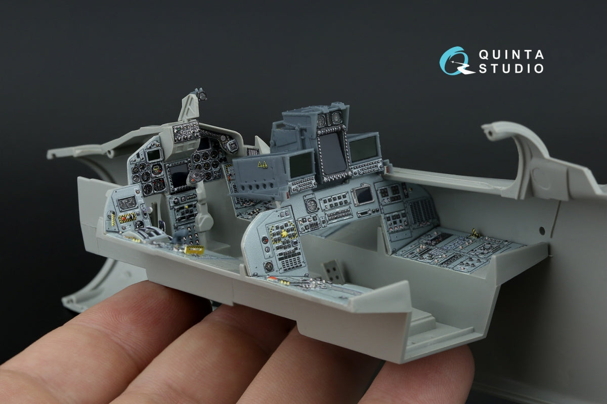 Quinta Studio QD+32228 Tornado Gr.4 3D-Printed &amp;amp; coloured Interior on decal paper (Italeri) (with 3D-printed resin parts) 1/32 – immagine 12