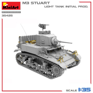 MiniArt 35425 M3 STUART LIGHT TANK, INITIAL PROD 1/35 – imagen 3