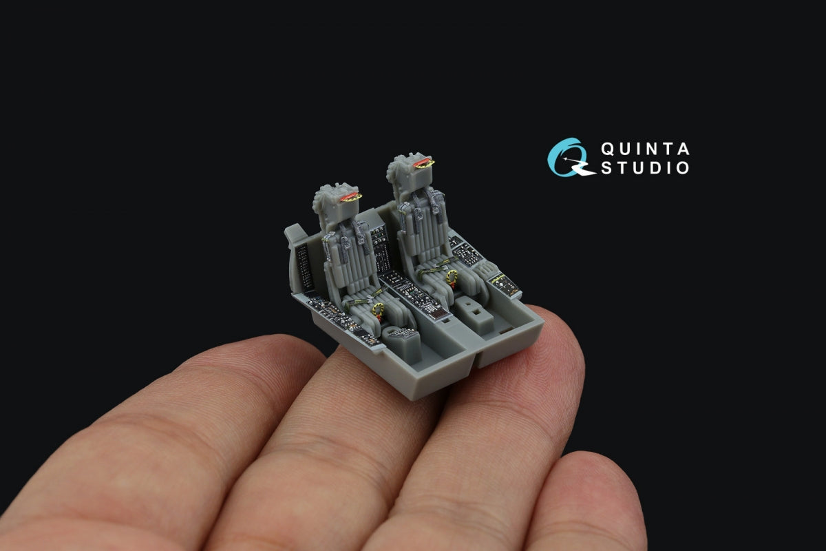 Quinta Studio QD72144 A-6E TRAM Intruder 3D-Printed &amp;amp; coloured Interior on decal paper (Trumpeter) 1/72 – immagine 9
