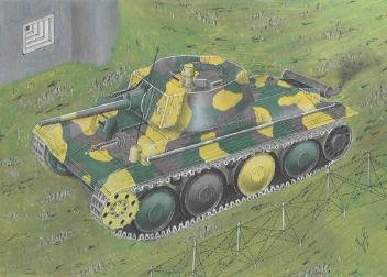 Attack 72807 LT vz.38 PzKpfw 38 (t) Ausf.A 1/72
