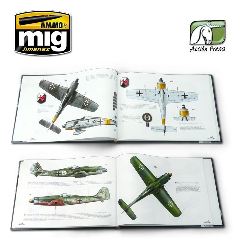 Munitions de Mig Jimenez EURO0020 FOCKE WULF FW 190 &amp;amp; TA 152 (anglais) – image 3