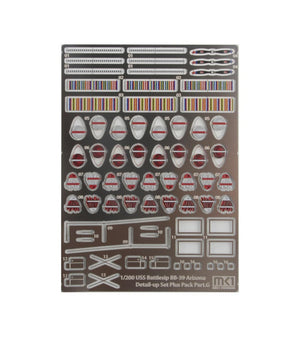 MK1 Design MD-20019 USS BB-39 Arizona DX II 1/200 – Bild 8