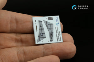 Quinta Studio QD48343 Sea Harrier FRS.1 3D-Printed &amp;amp; coloured Interior on decal paper (Kinetic) 1/48 – immagine 5