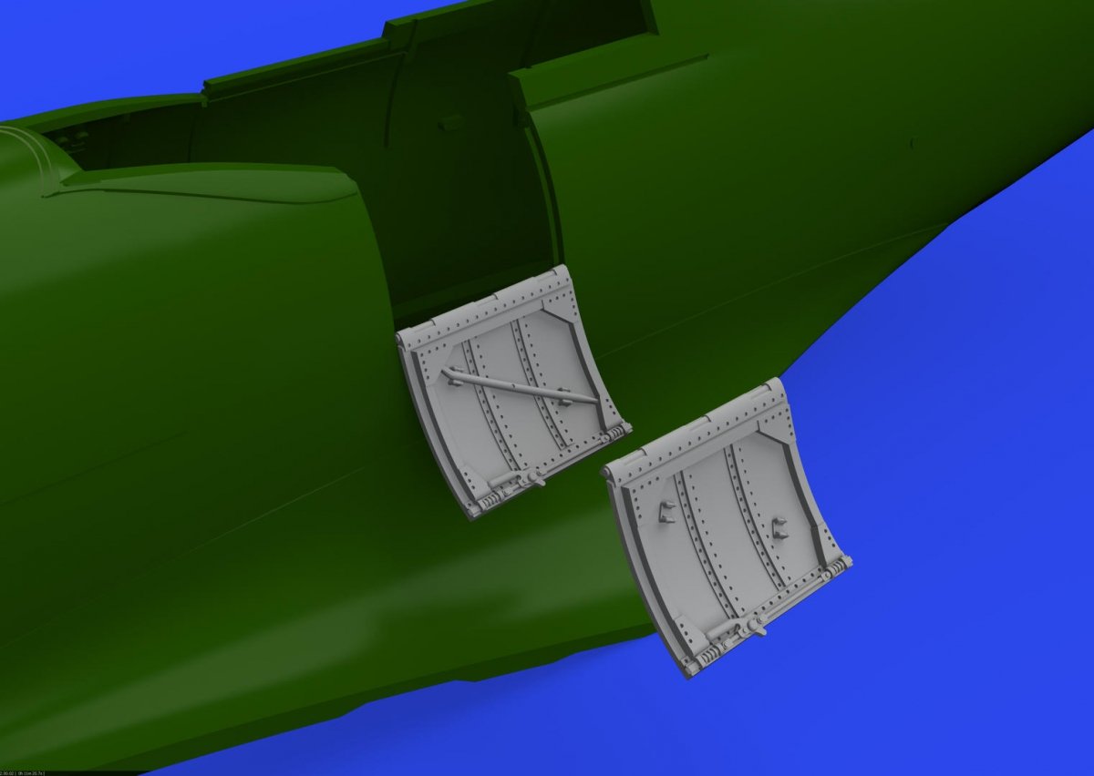 Eduard 648380 Spitfire Mk. VIII / IX cockpit door EDUARD 1/48 – immagine 3