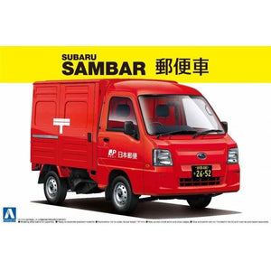 Aoshima 00741 Subaru Sambar Post Car 1/24