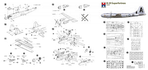 Hobby 2000 72070 B-29 Superfortress (ACADÉMIE + CARTOGRAPHIE + MASQUES) 1/72 – image 2