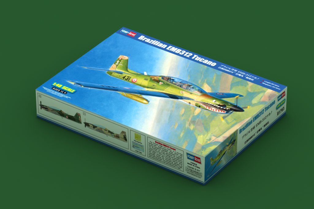 Hobby Boss 81763 Brazilian EMB312 Tucano 1/48 – immagine 2