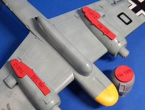 Omask 74813 Henschel Hs 129 wheel bay plugs (for Hasegawa, MN Hobby, Hobby 2000)) 1/48 – immagine 2