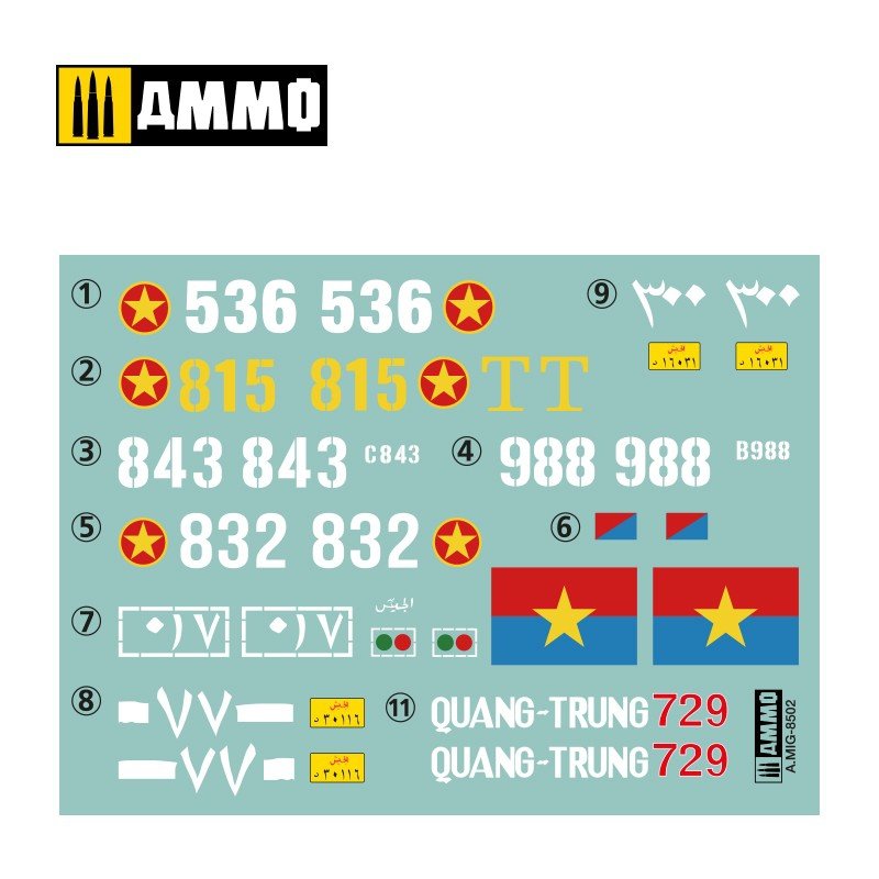 Ammo of Mig 8502 T-54B MID PRODUCTION 1/72 – immagine 11