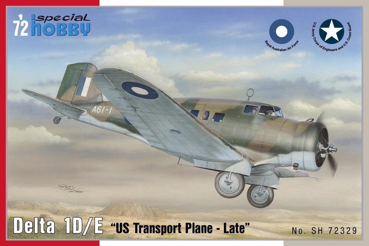 Special Hobby 72329 Delta 1D/E Avion de transport américain 1/72