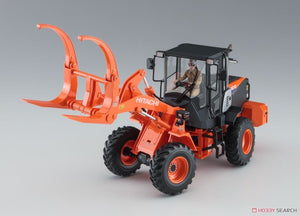 Hasegawa 66105 Hitachi Wheel Loader ZW100-6 Log Grapple Working Machine 1/35 – zdjęcie 3