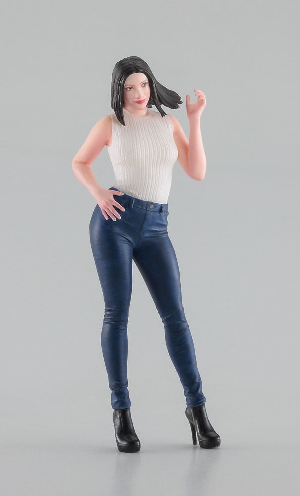 Hasegawa SP614 Toyota Supra A70 2.0GT Twin Turbo 1990 avec figurine féminine 1/24 – image 3