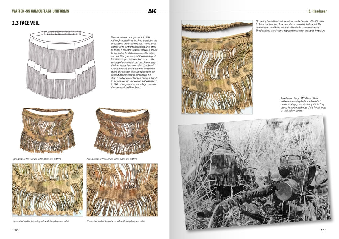 AK Interactive AK130008 WAFFEN-SS CAMOUFLAGE UNIFORMS BY WERNER PALINCKX ( English ) – zdjęcie 8