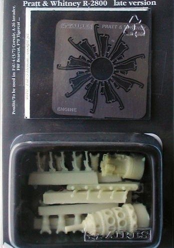 Moteur radial américain Aires 7009 R-2800 (version tardive) 1/72
