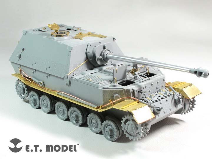 E.T. Model E35-189 WWII German Elefant Schwerer Jagdpanzer Basic (For DRAGON Kit) 1/35 – immagine 2