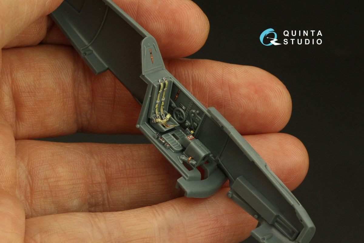 Quinta Studio QD72102 BF 109F-2/4 3D-Printed &amp;amp; coloured Interior on decal paper (Eduard) 1/72 – zdjęcie 10