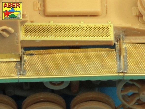 Aber 48048 Fenders for Stug. III, Ausf. G Tamiya 1/48 – image 7