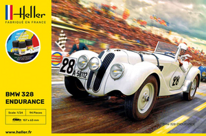 Heller 56782 STARTER KIT BMW 328 Endurance 1/24