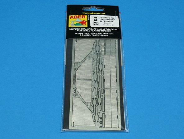 Aber 35124 Blotniki do Sd.Kfz. 184 Ferdynand i Elefant (DRA) 1/35 – immagine 3
