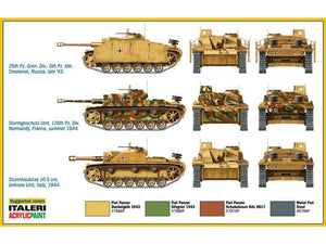 Italeri 7522 Sd.kFZ 142/1 STURMGESCH.III (2x fast kit) 1/72 – immagine 5