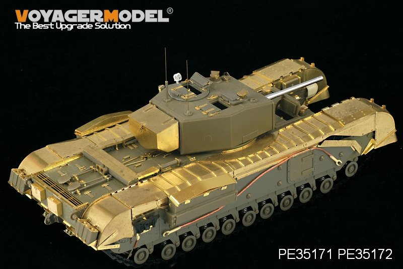 Voyager Model PE35172 WWII British Churchill Mk.III Infantry Tank Fenders for AFV CLUB 35153 1/35 – image 6