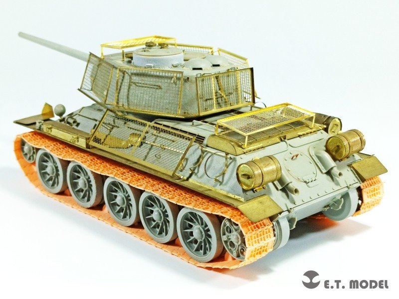 E.T. Model P35-017 Soviet T-34 500mm Width Cast Links（Type 1942）Workable Track ( 3D Printed ) 1/35 – zdjęcie 4