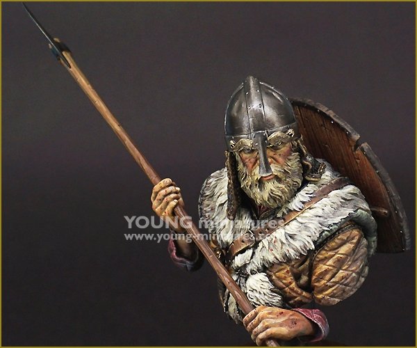 Young Miniatures YH1852 VIKING WARRIOR 1/10 – immagine 8