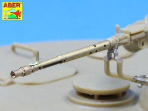 Aber 35L-098 Set of 2 barrels for German tank machine gun MG 34 with Panzermantel 1/35 – zdjęcie 5