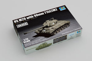 Trumpeter 07170 US M26 with 90mm T15E2M2 1/72 – Bild 2
