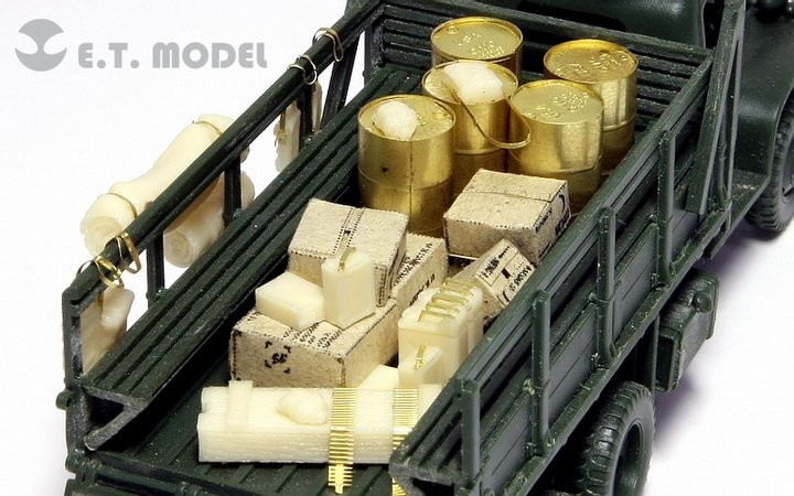 ET Model J72-010 WWII Allied Vehicles Accessory Set Type.1 – image 3