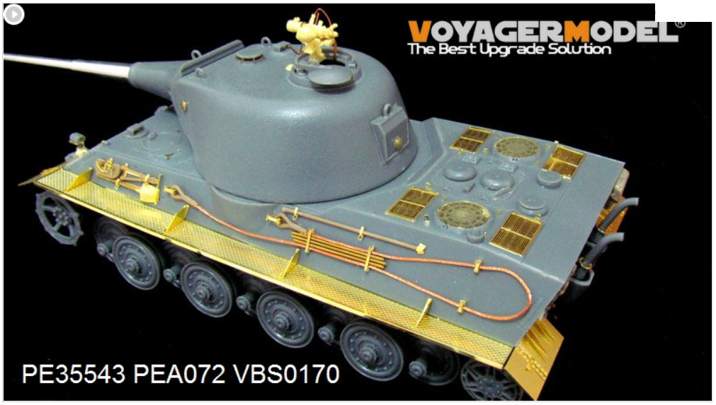 Voyager Model PE35543 WWII German Pz.Kpfw.VII lowe Super Heavy tank For Amusing hobby 35A005 1/35 – immagine 4