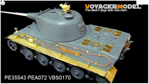 Voyager Model PE35543 WWII German Pz.Kpfw.VII lowe Super Heavy tank For Amusing hobby 35A005 1/35 – immagine 4