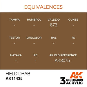 AK Interactive AK11435 Vert kaki 17 ml – image 3