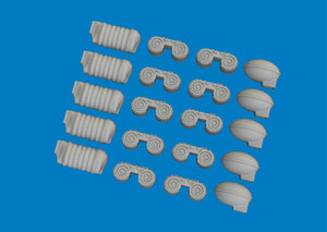 Eduard 672401 MG 15 magazines &amp;amp; case catchers PRINT 1/72 – immagine 3
