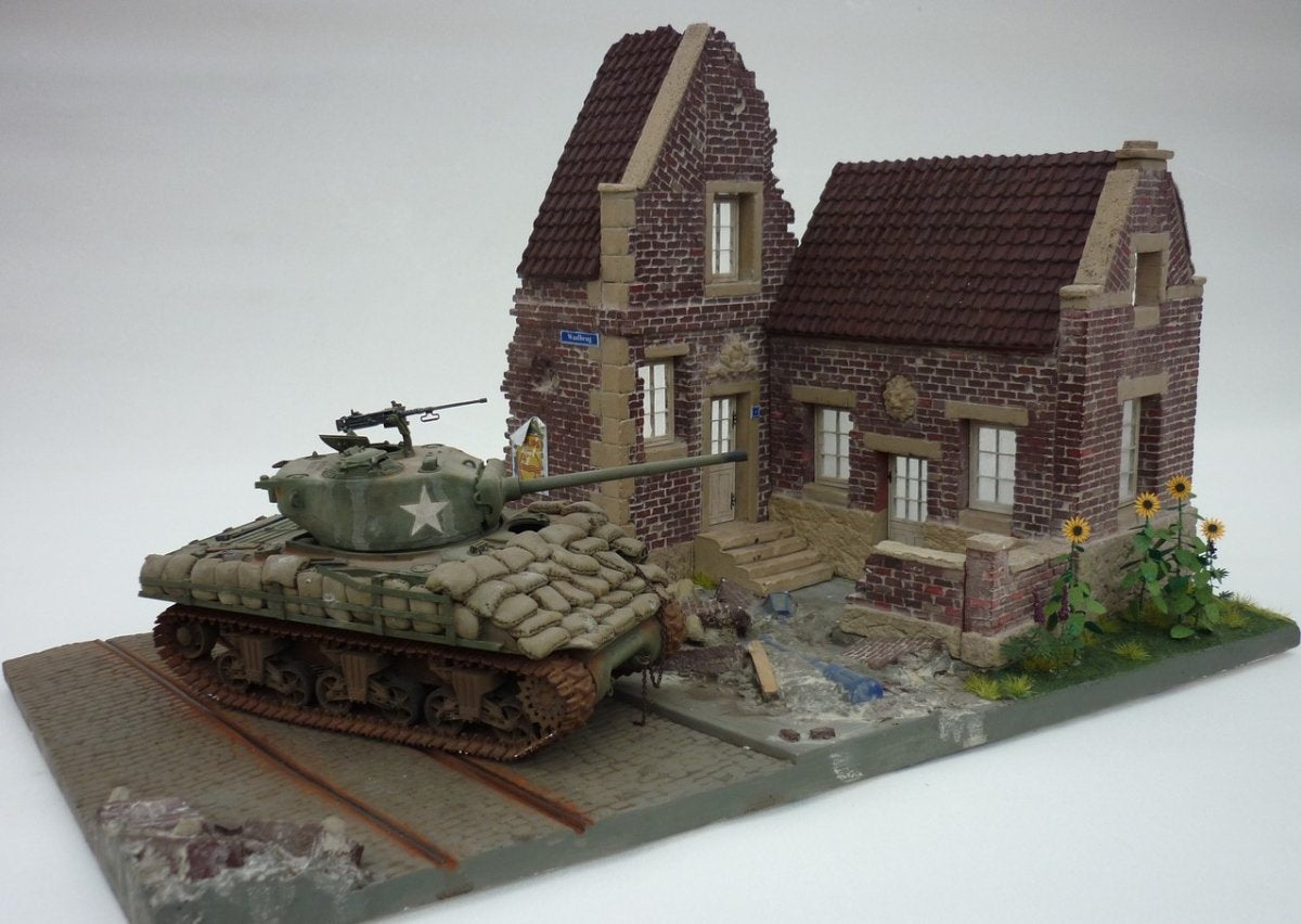 RT-Diorama 35193 Diorama-Base: &amp;quot;Arnheim 1944&amp;quot; New Version 1/35 – immagine 8