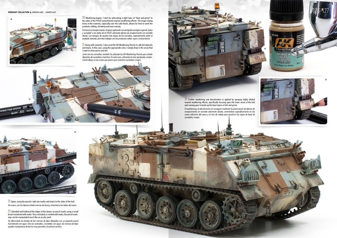 AK Interactive AK4906 COLLECTION WORN ART NUMÉRO 04 – CAMOUFLAGE – image 9