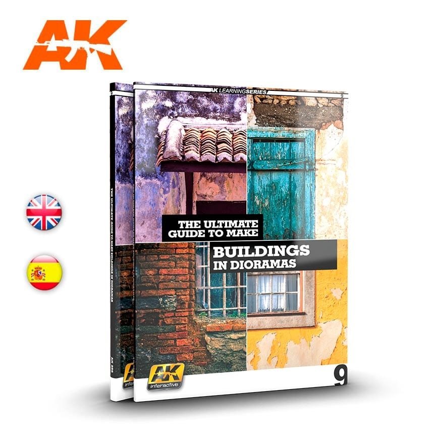 AK Interactive AK256 AK LEARNING 09 : LE GUIDE ULTIME POUR CRÉER DES BÂTIMENTS DANS DES DIORAMAS (Anglais)