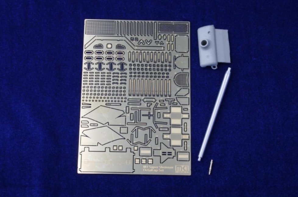MK1 Design MM-35010 M1 SHERMAN DETAIL-UP PARTS for Tamiya 1/35