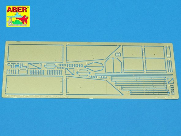 Boucliers de tourelle Aber 35A006 pour PzKpfw IV (1/35)