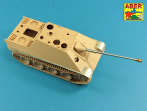 Aber 35L-269 Canon allemand 8,8 cm en deux parties Pak 43/3 L/71 pour Jagdpanther Ausf G1 tardif et G2 1/35 – image 7