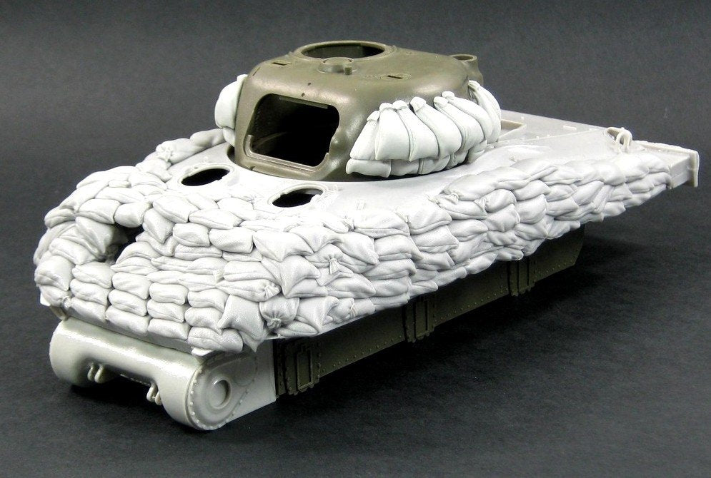 Panzer Art RE35-139 Heavy sand armor for M4A1 tank (Early hull) 1/35 – Bild 5
