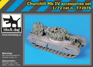 Black Dog T72076 Churchil Mk IV for Dragon 1/72 – immagine 3