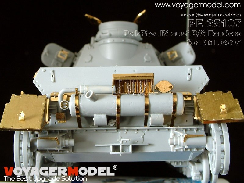Voyager Model PE35107 Pz.kPfw. IV Ausf B/C (For DRAGON 6297) 1/35 – immagine 6