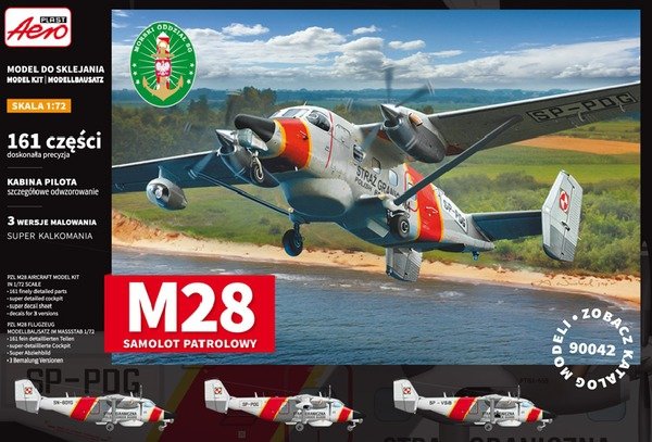 Aeroplast 90042 Samolot patrolowy M28 1/72