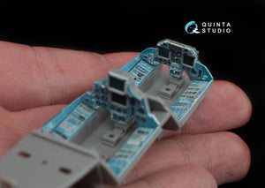 Quinta Studio QD48047 Su-30MKK 3D-Printed &amp;amp; coloured Interior on decal paper (for HobbyBoss kit) 1/48 – immagine 6